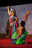 Indian classical dance - Odishi dance performance at Mamallapuram Dance festival 